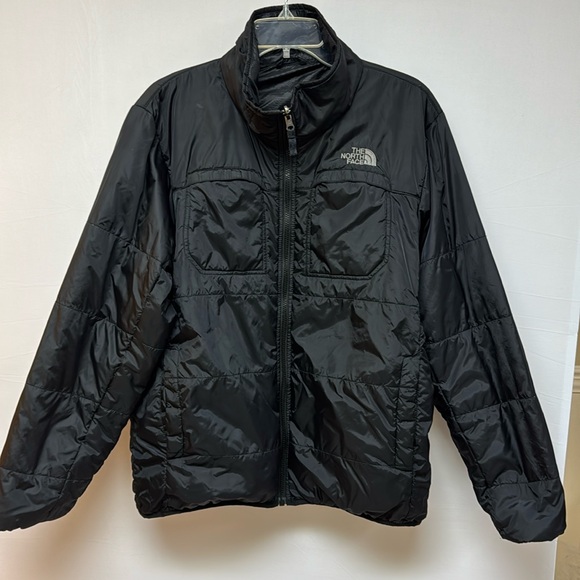 North Face Reversible Jacket Men’s Black Size Large - Picture 1 of 7